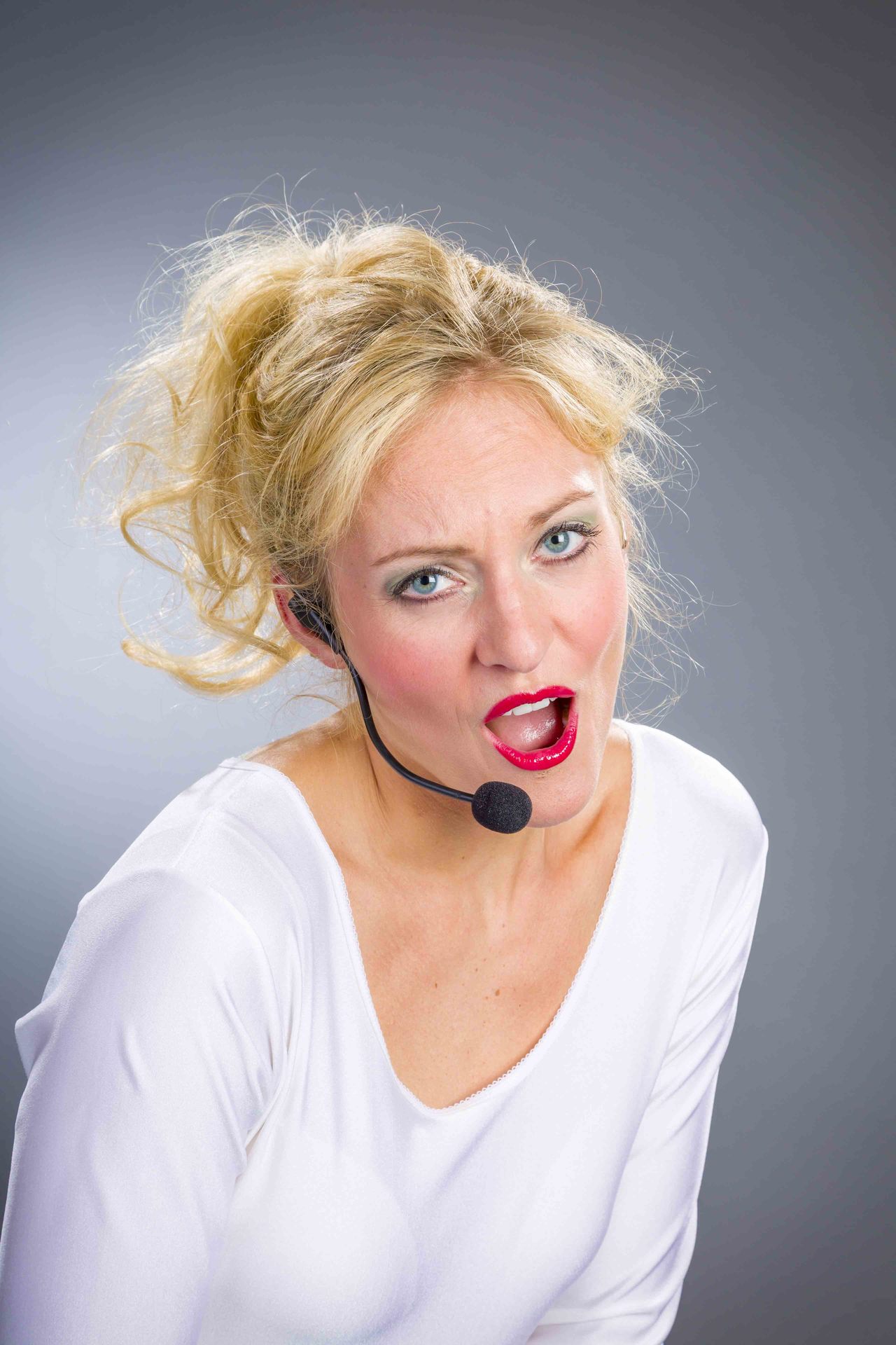 Headset: Kopfhrer und Mikrofon