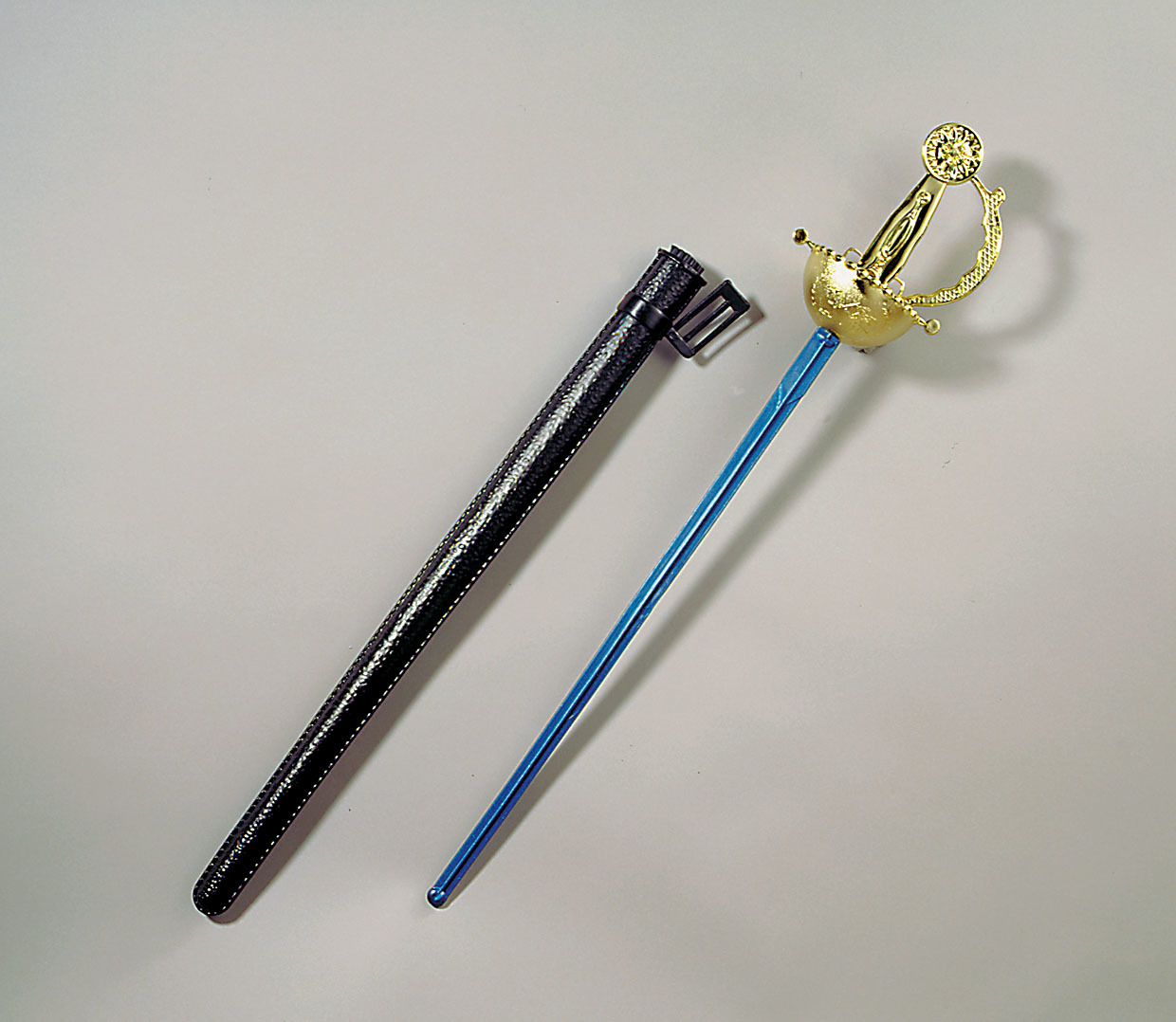 Musketierschwert in Scheide, ca. 70 cm