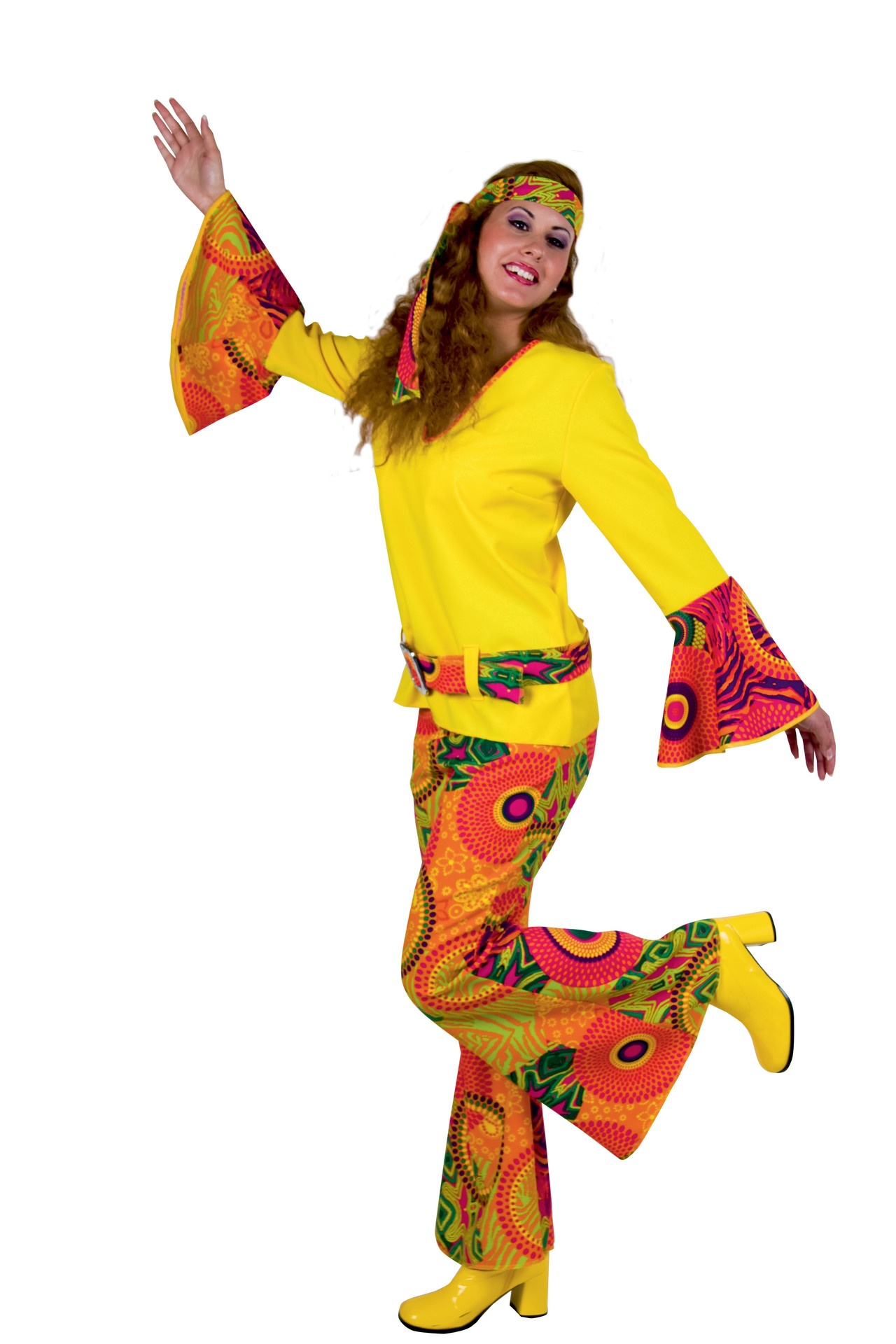 Hippie-Mdchen: Anzug und Stirnband