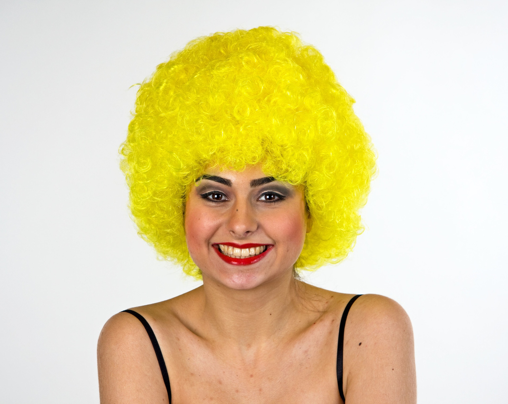 Hair-Percke, gelb