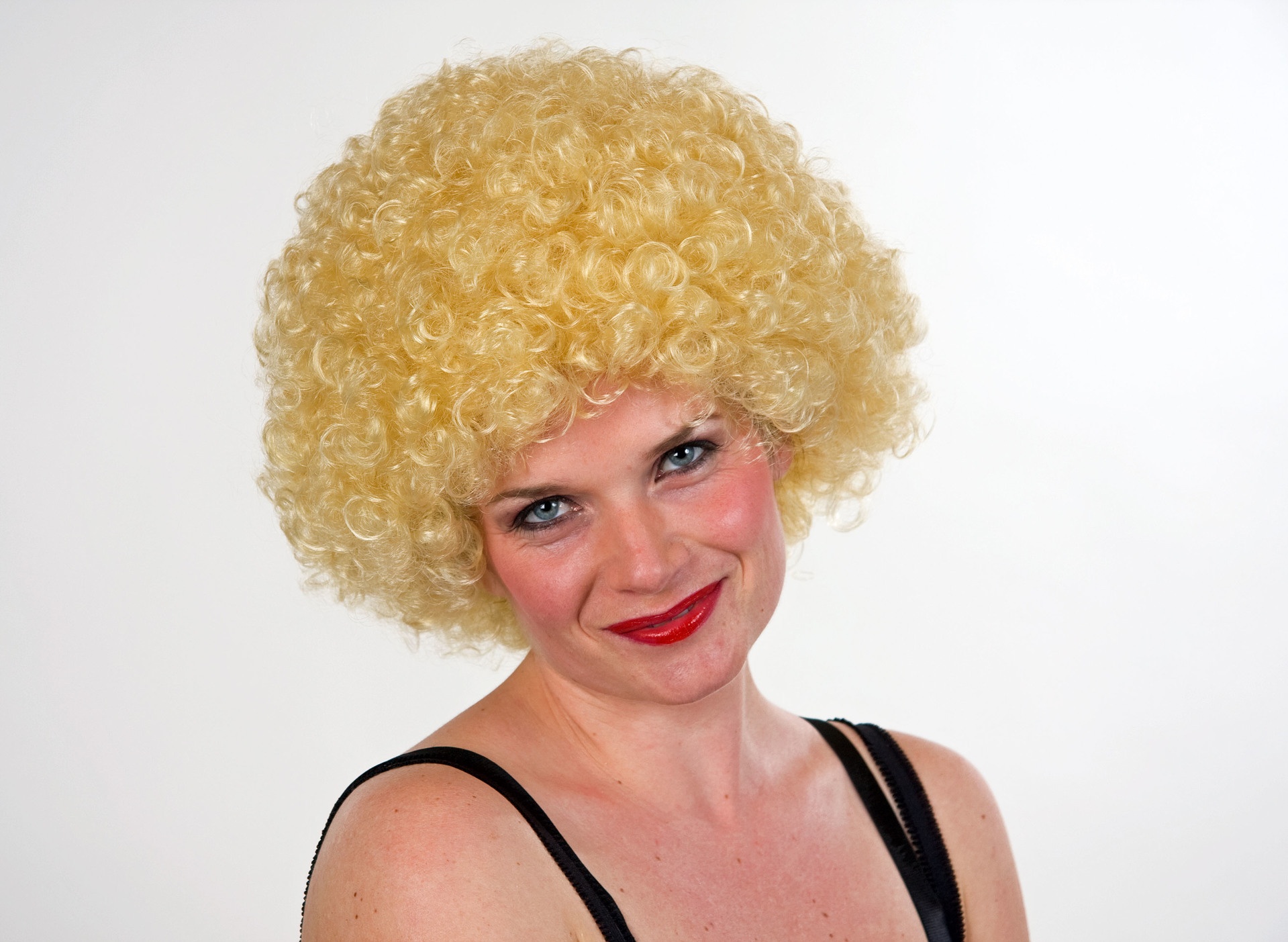 Hair-Percke, champagnerblond