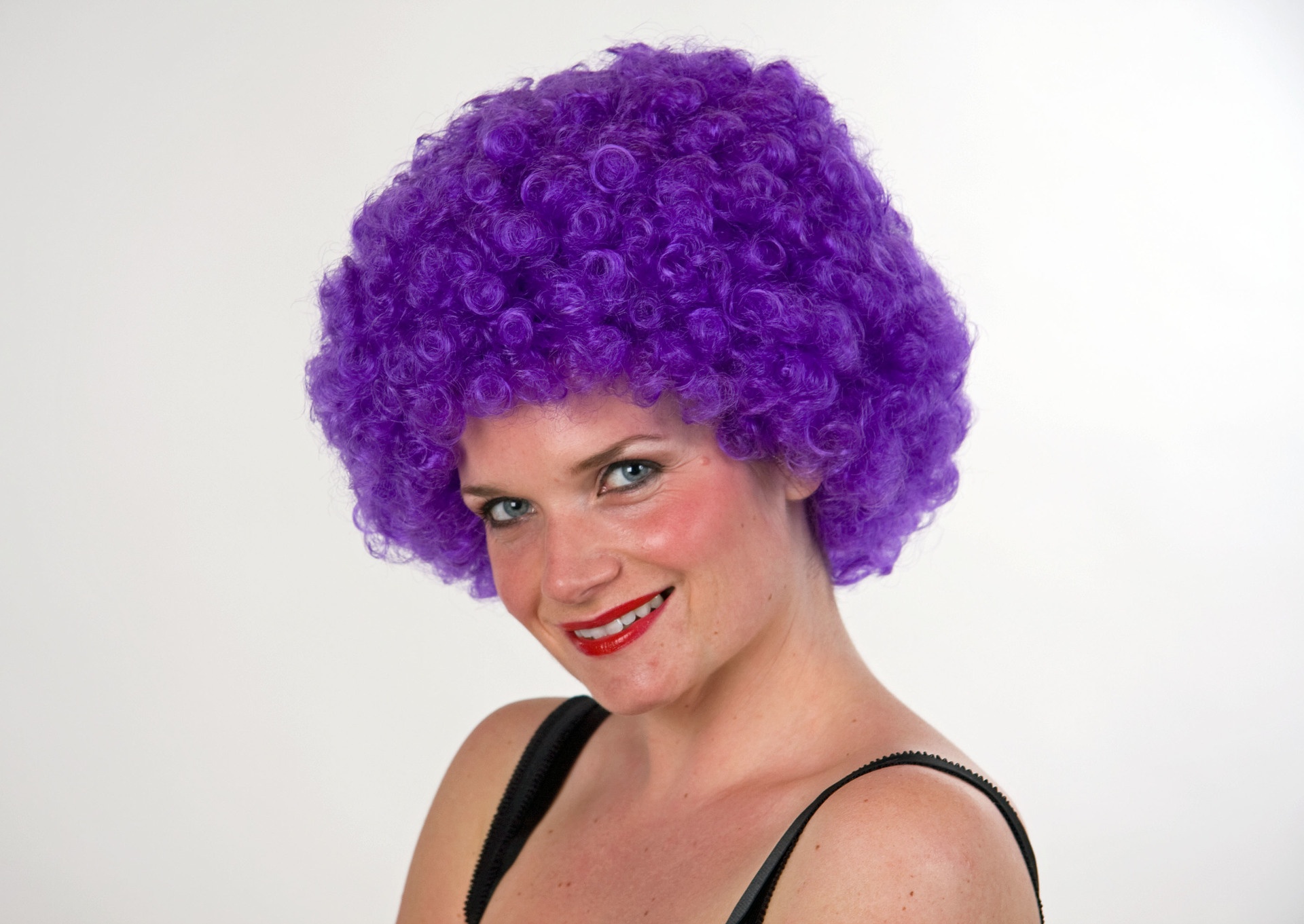 Hair-Percke, lila