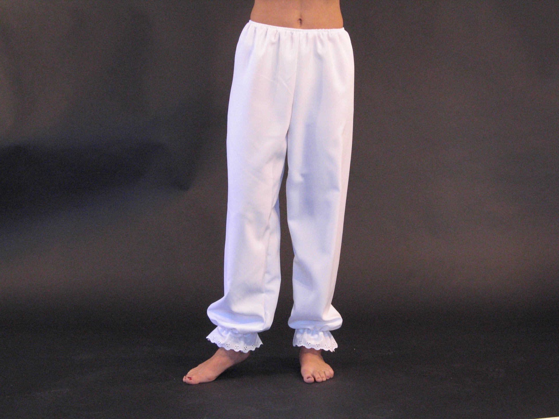 knchellange Unterhose, wei