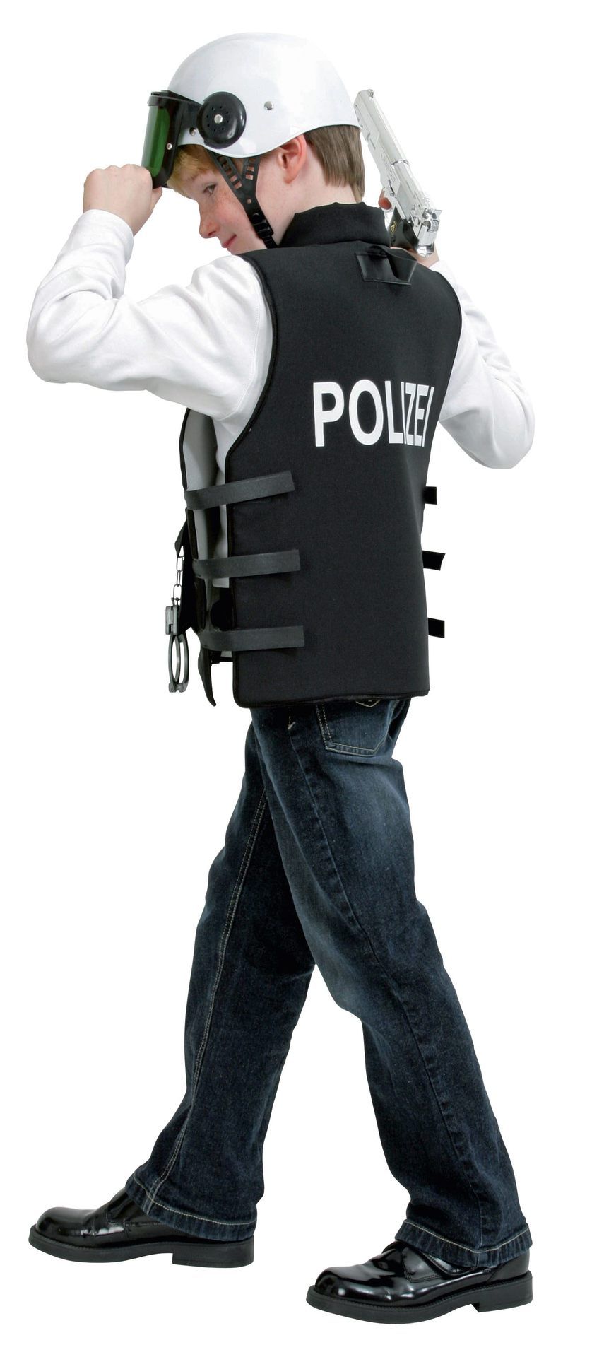 Polizeiweste schwarz