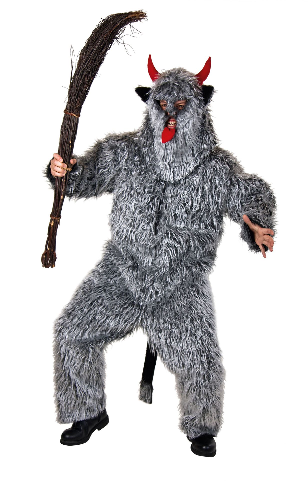Teufel (Krampus), Overall und Plschmaske