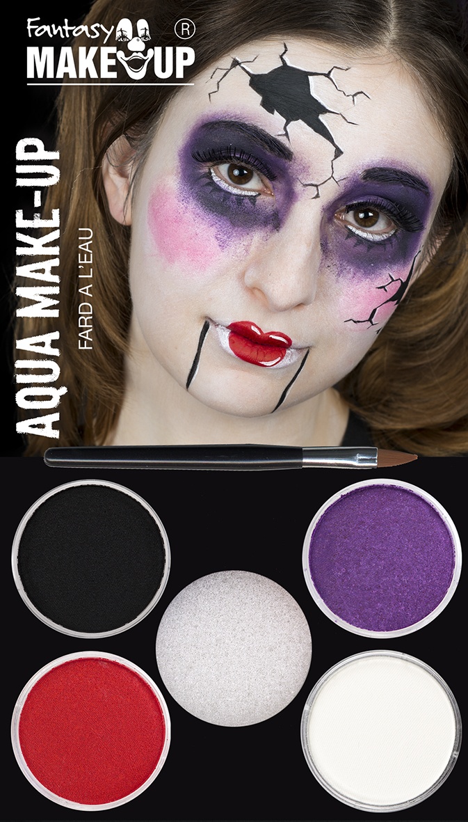 Aqua-Schminkset: Broken Doll