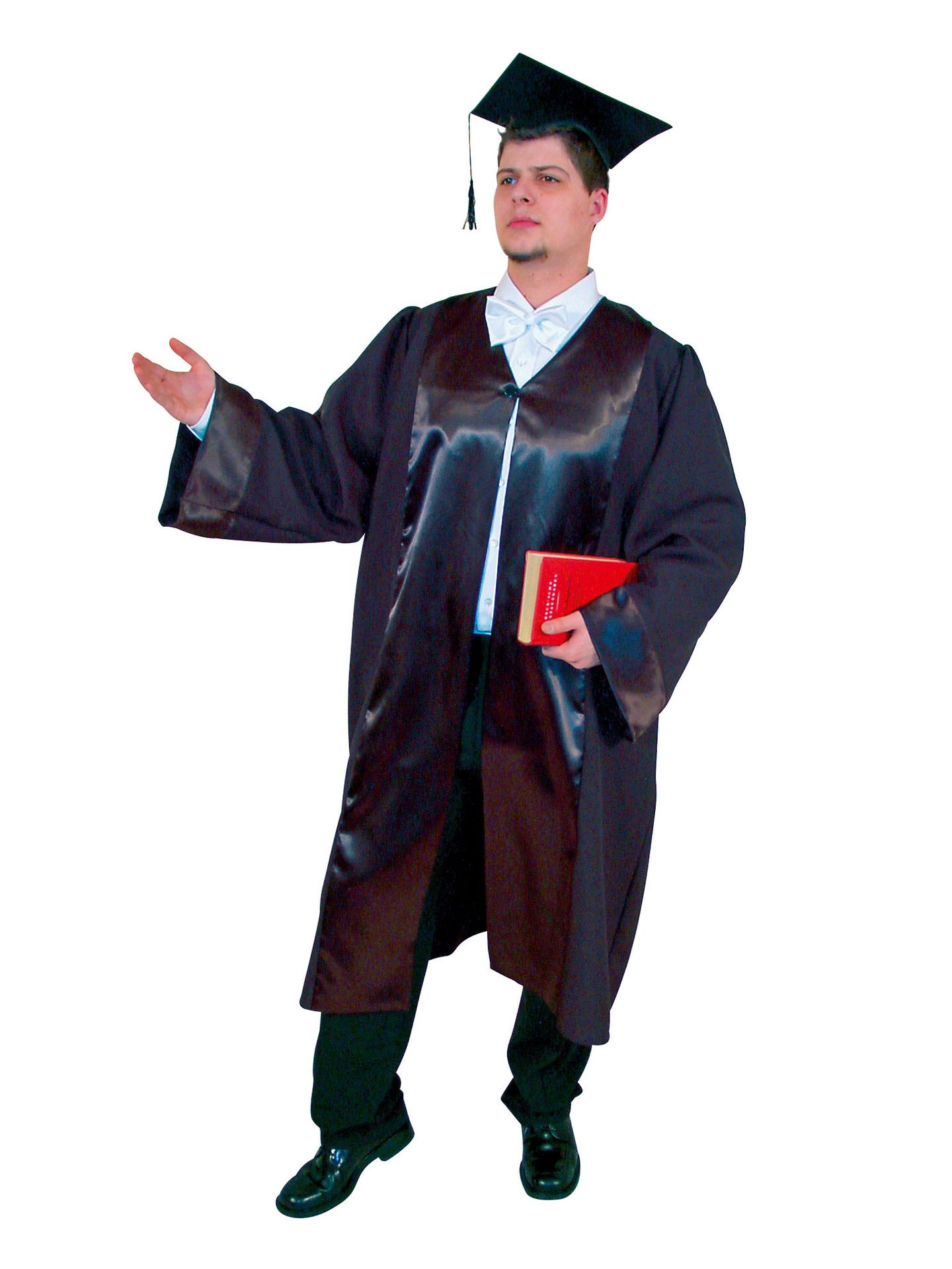 Richterrobe, schwarz