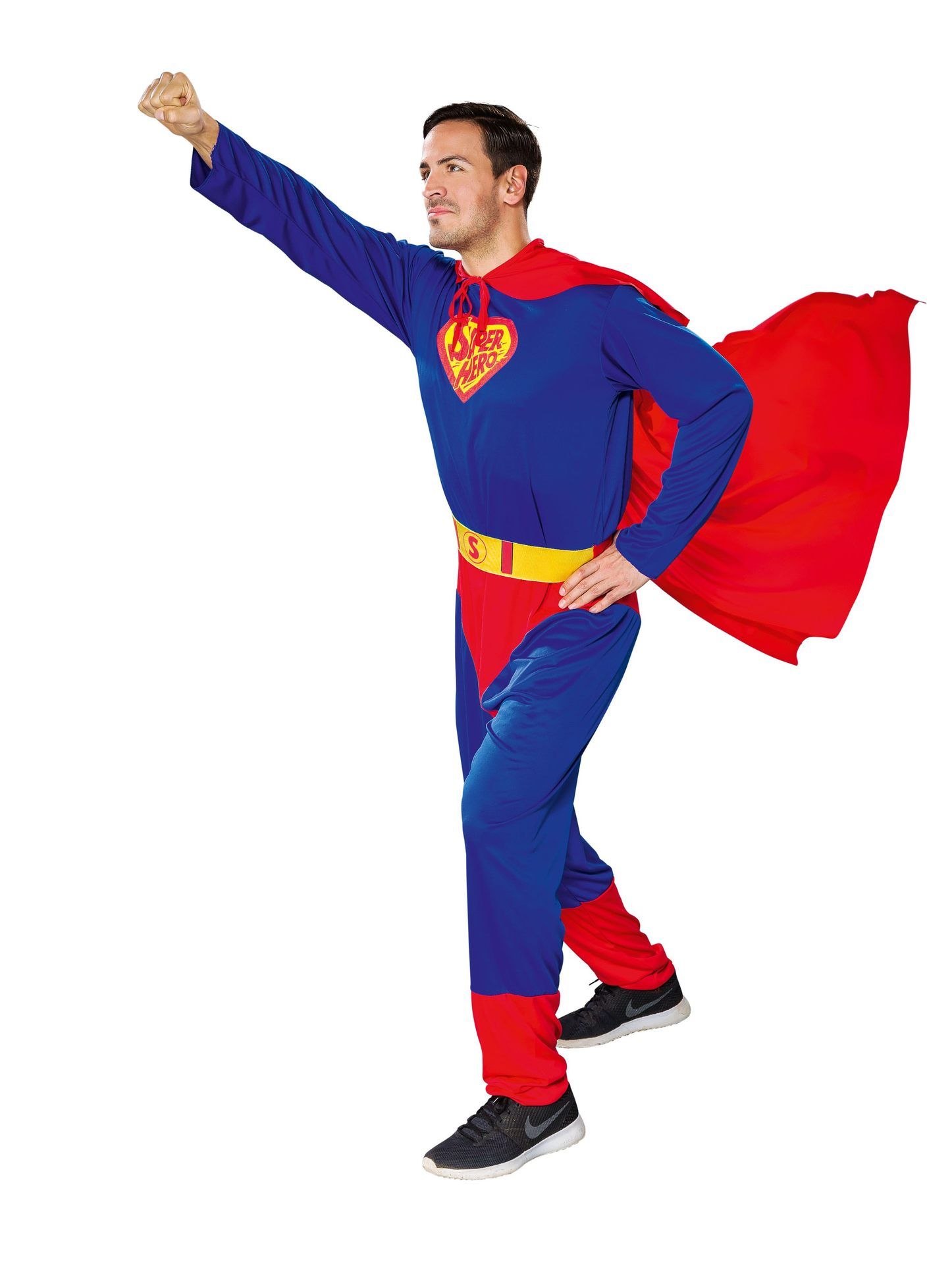 Superheld: Overall, Umhang, Grtel
