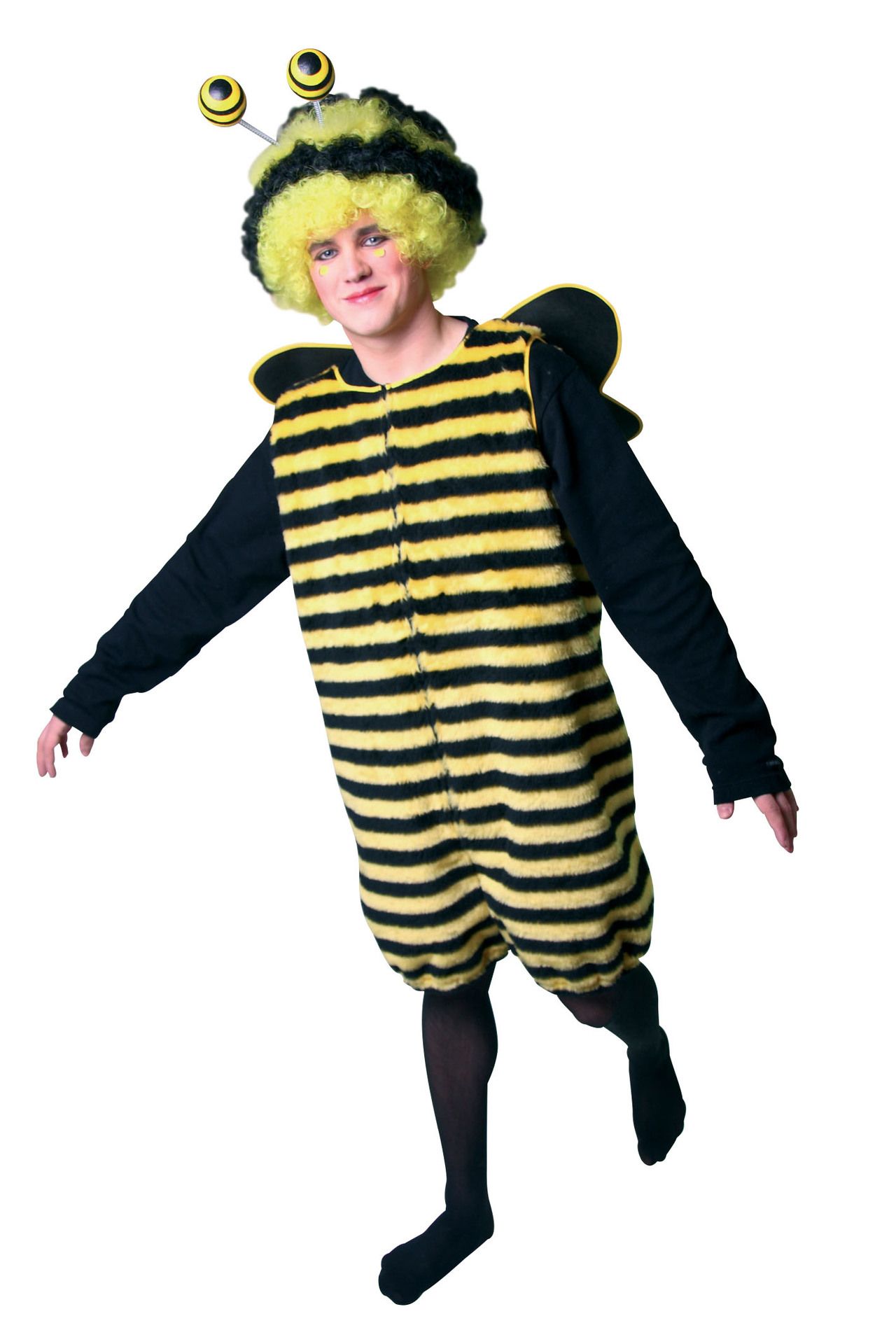 Bienen-Overall, Kopfbgel mit Fhlern