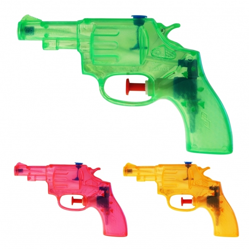 Wasserpistole Cowboy, sortiert, ca. 13 cm