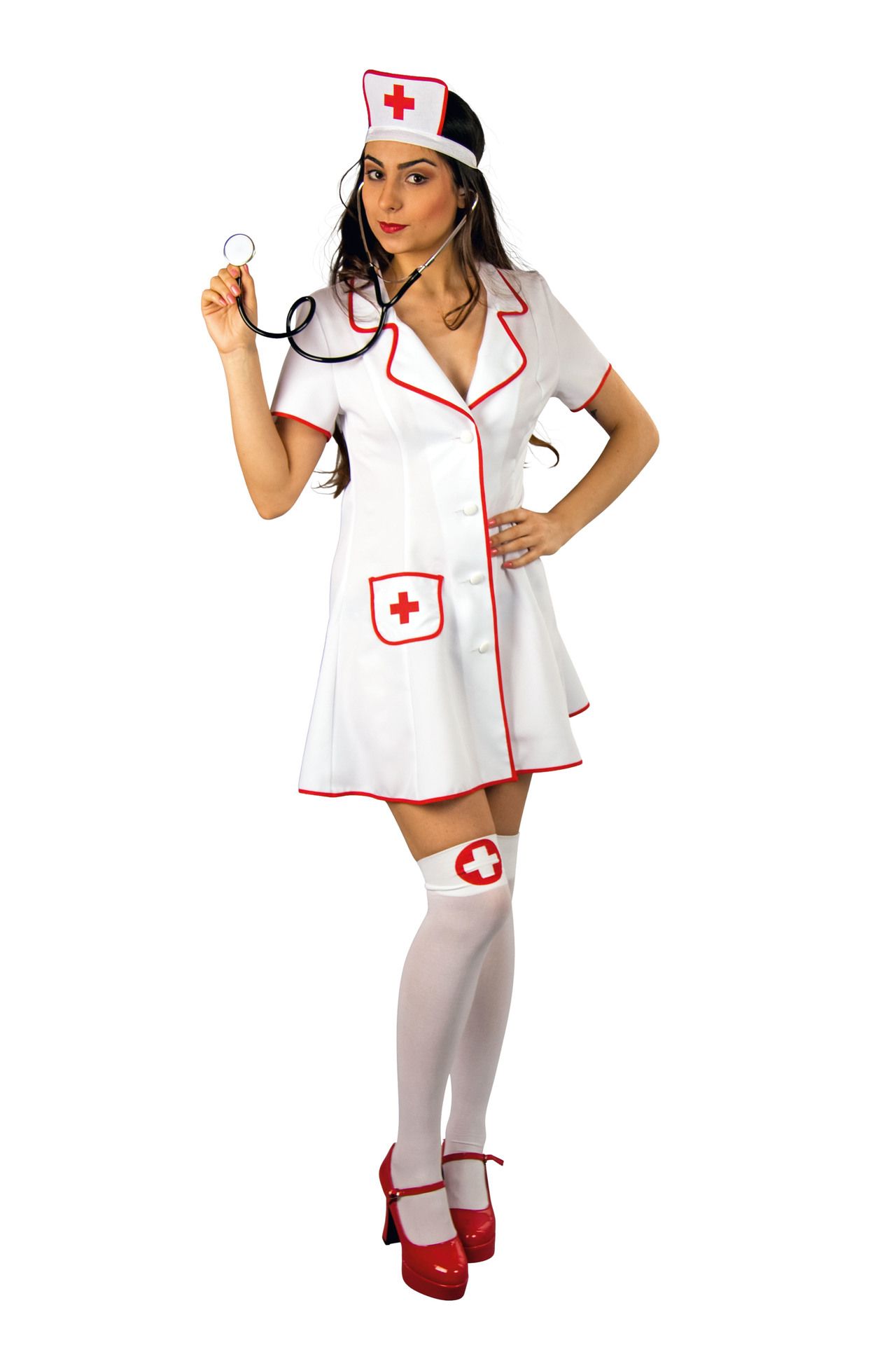 Krankenschwester: Kleid und Hubchen