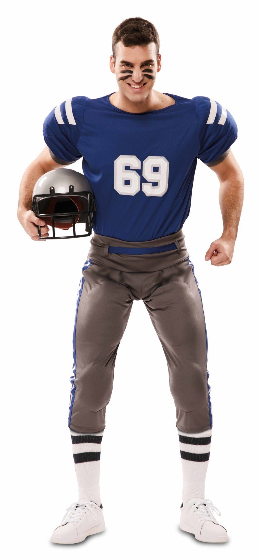 American Football Spieler: Oberteil, Kniehose