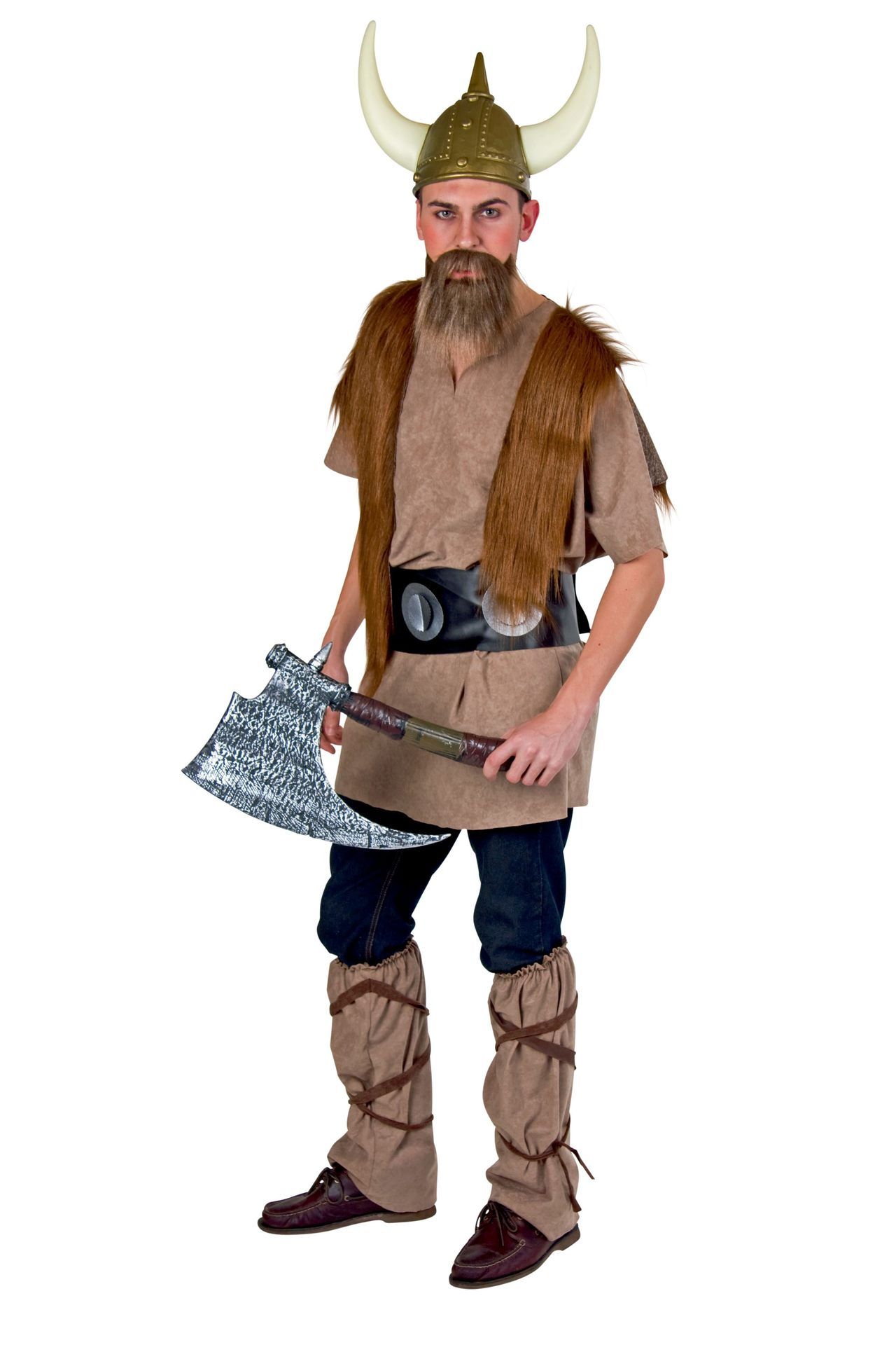 Wikinger Ragnar: Tunika, Grtel, Stulpen