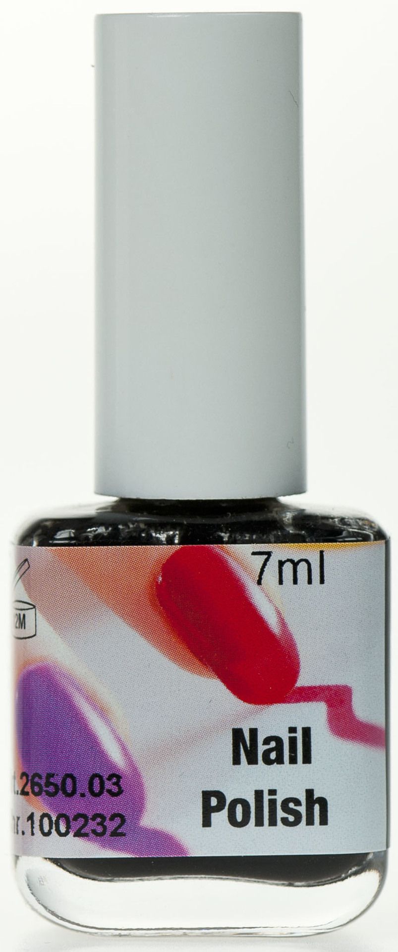 Nagellack, schwarz