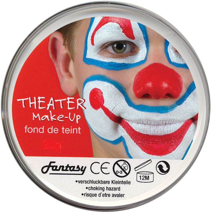 Theater-Make-up 25 g,  wei
