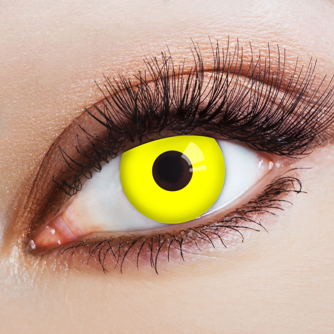 Kontaktlinsen Yellow Fear, Paar