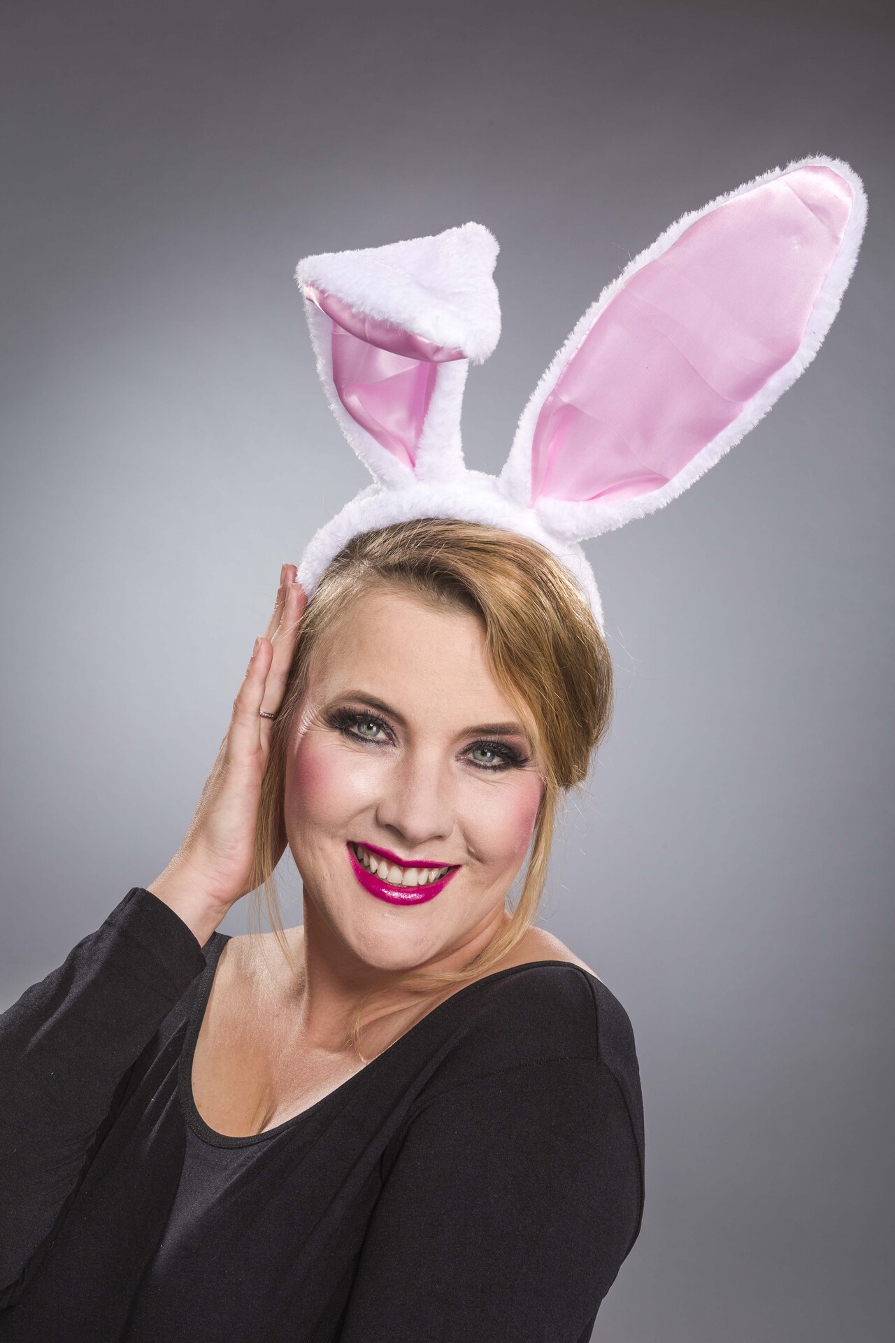 Kopfbgel mit Bunnyohren, biegbar