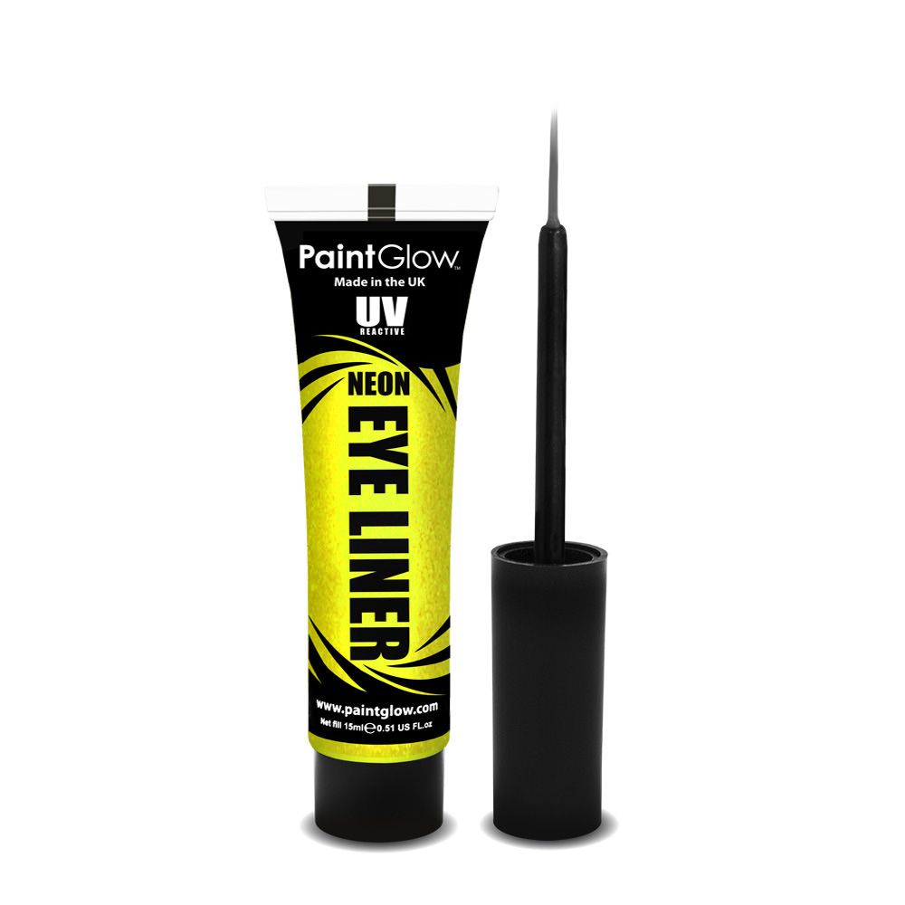 Neon-UV-Eyeliner, 15 ml, gelb