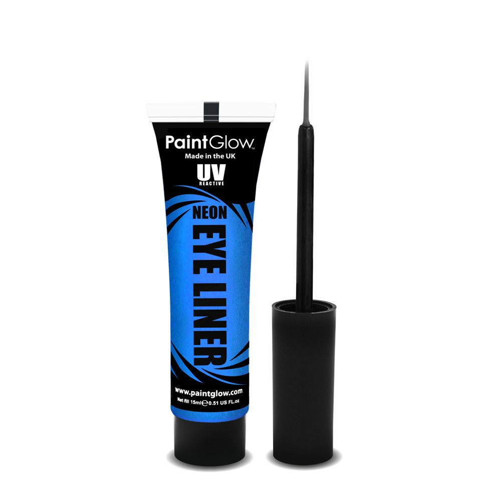 Neon-UV-Eyeliner, 15 ml, blau