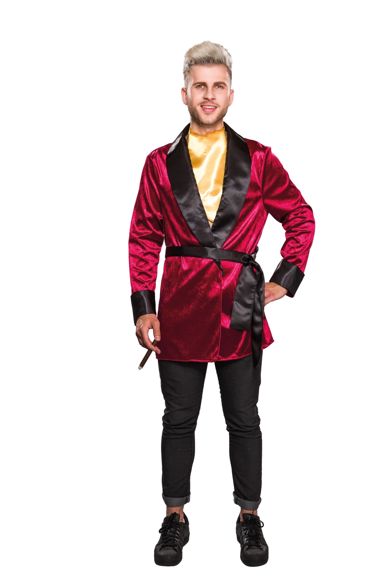 Playboy-Jacke mit Bindegrtel