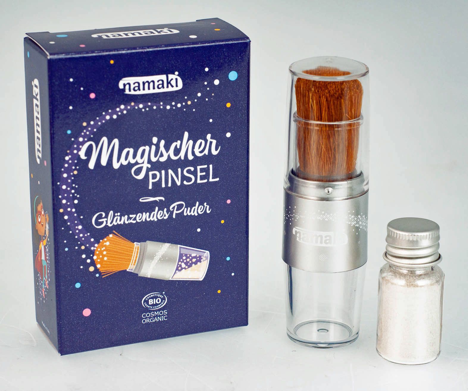 magischer Pinsel mit 4g BIO-Glitzerpuder