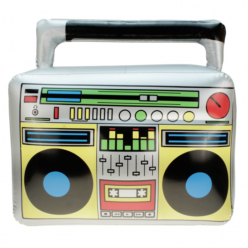 Ghetto-Blaster aufblasbar, ca. 42x45 cm