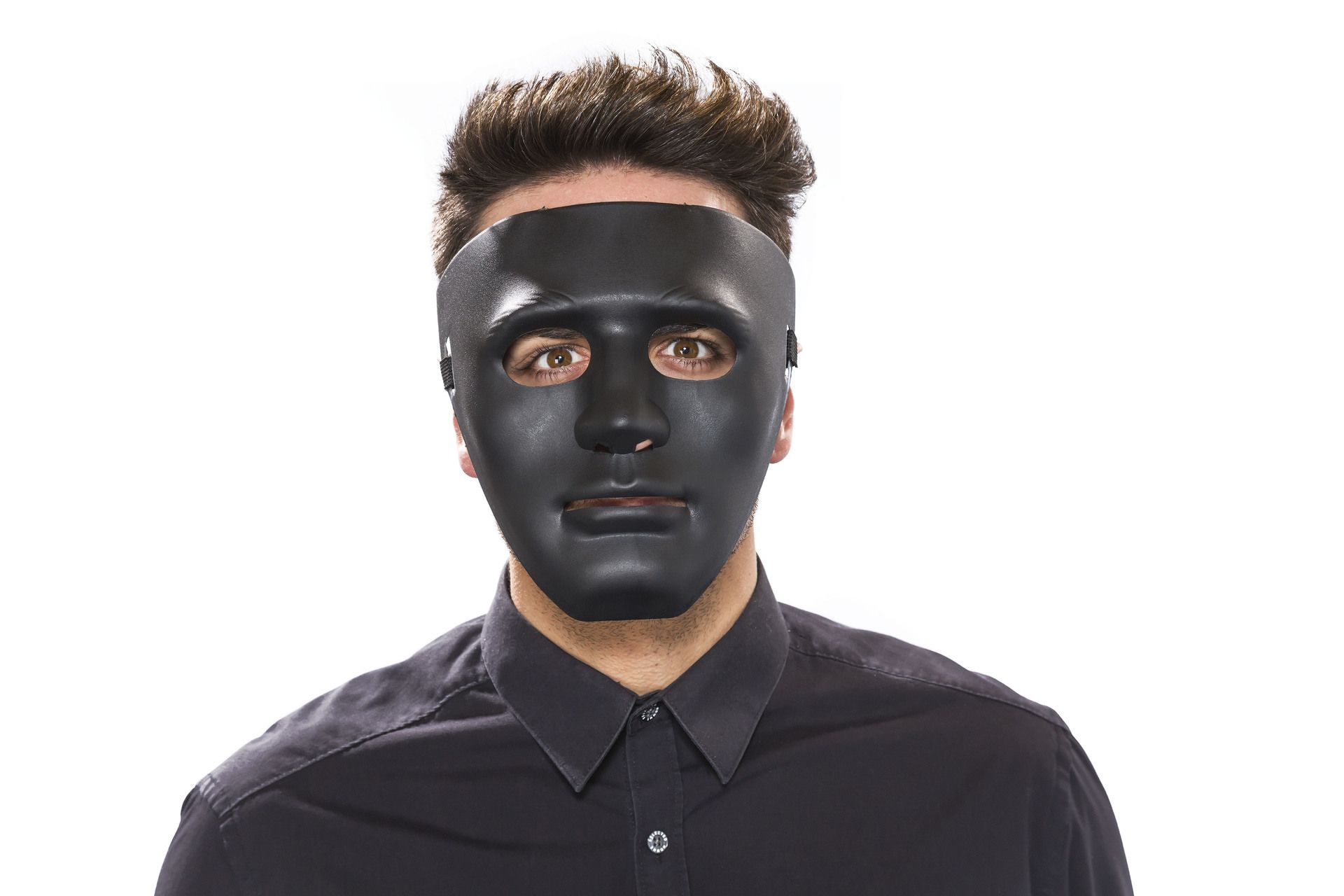schwarze Maske, mnnlich