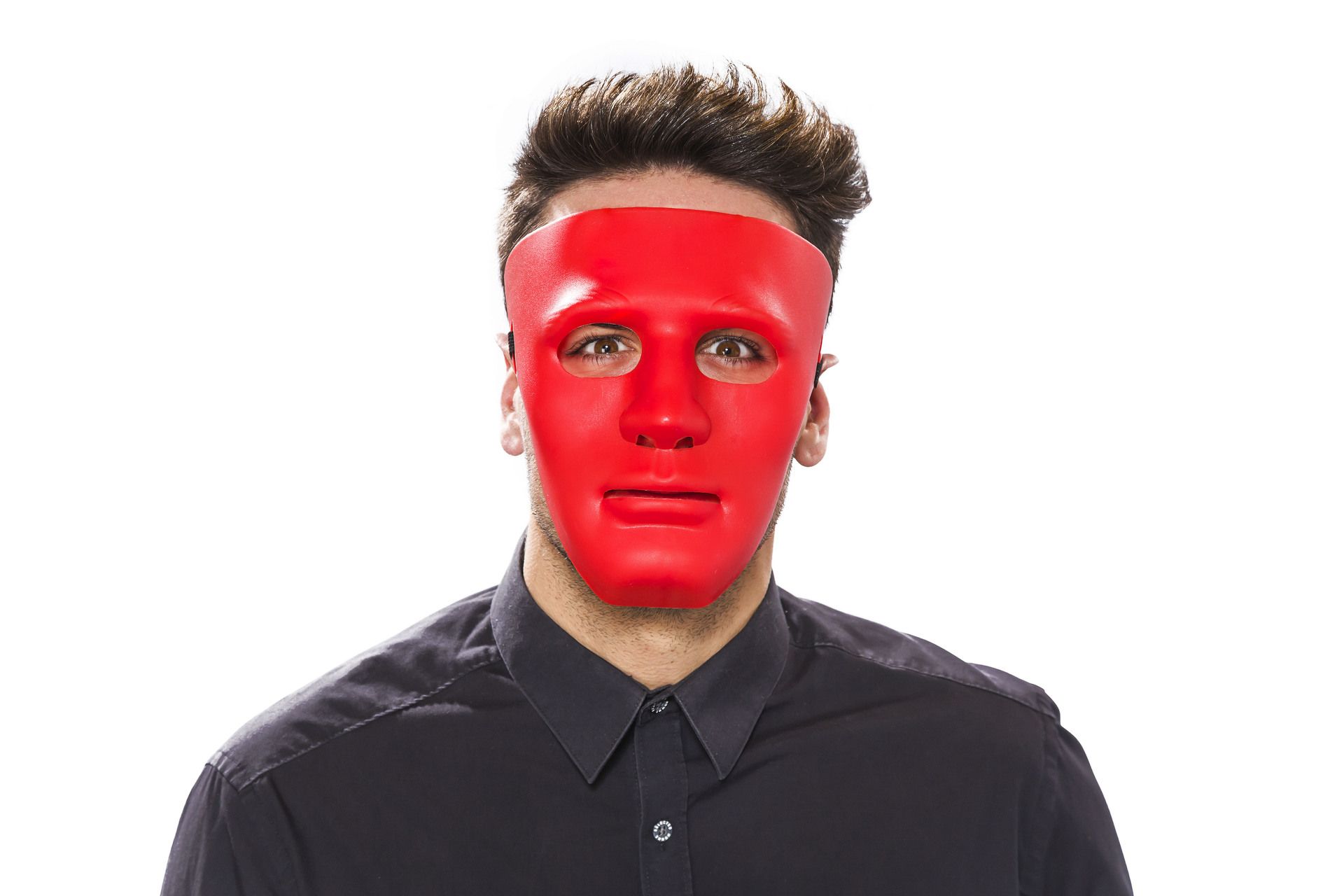 rote Maske, mnnlich