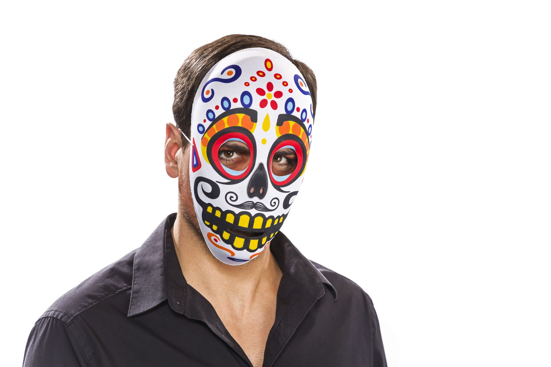 Textil-Maske "Tag der Toten", mnnlich
