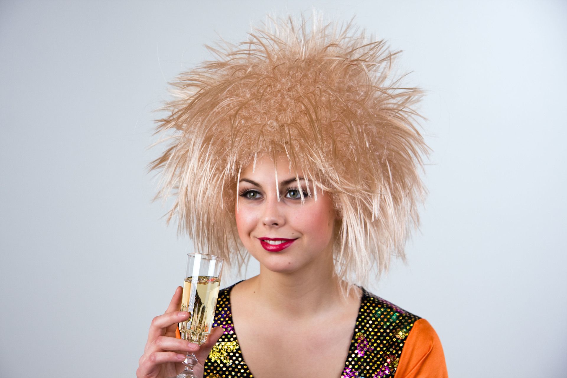 Percke Nina, champagnerblond