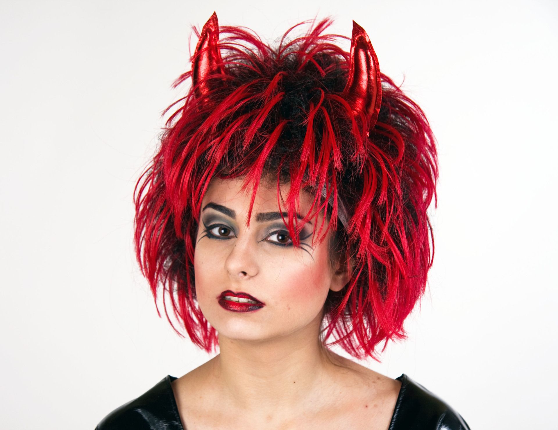 PerckeTeufel/in, schwarz/rot