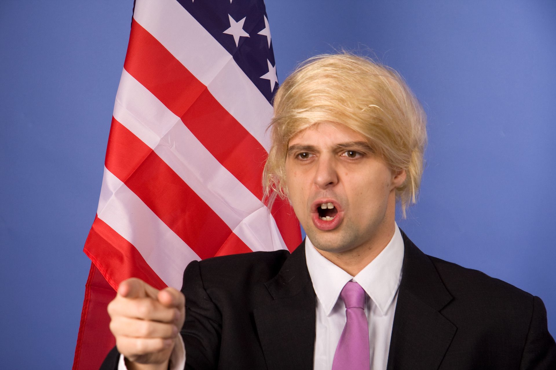 Percke Donald Trump, blond