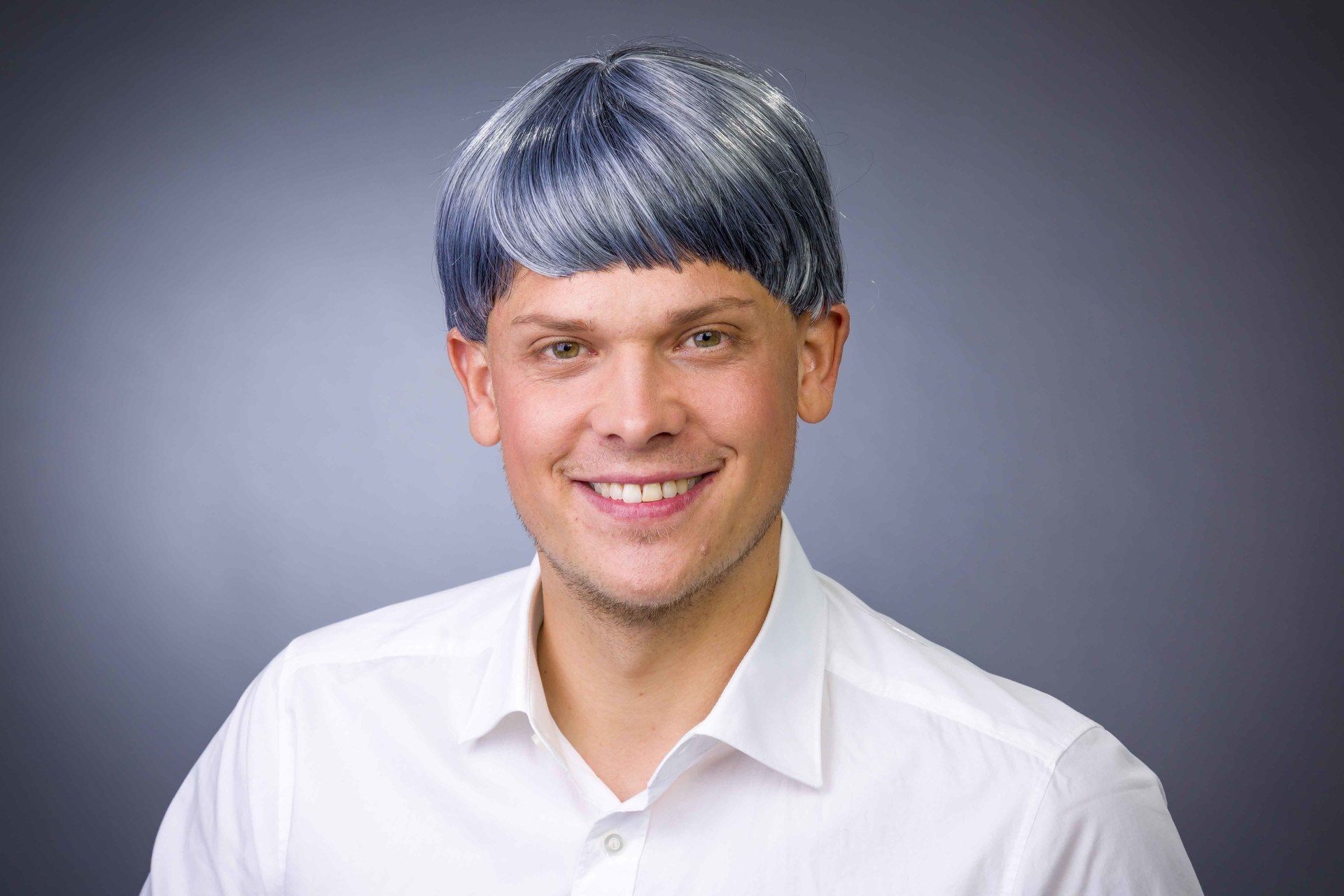 Percke Paul, grau meliert