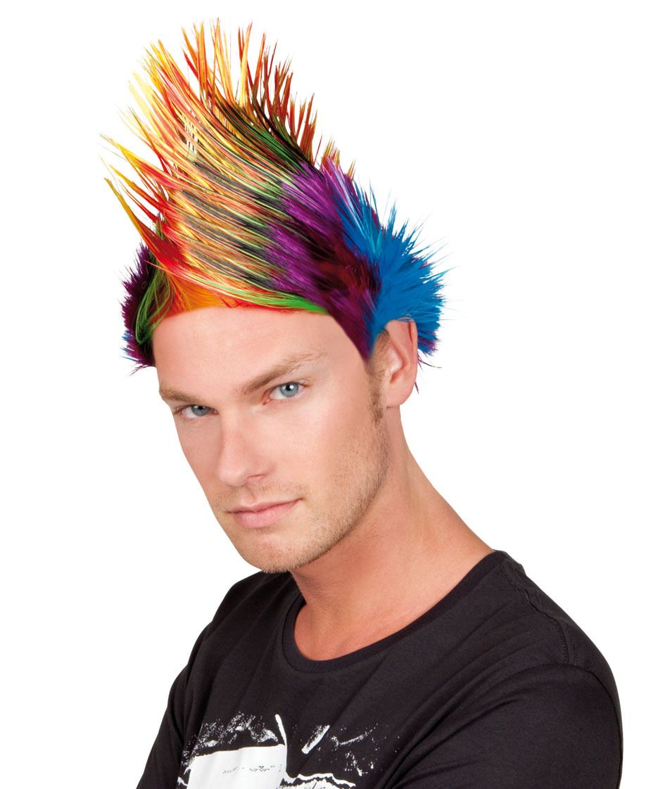 Percke Irokese, multicolor