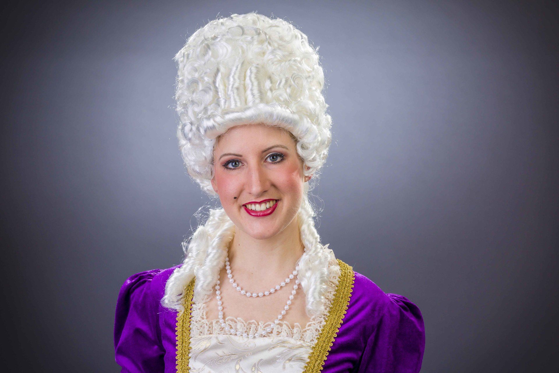 Percke Barock Antoinette, wei