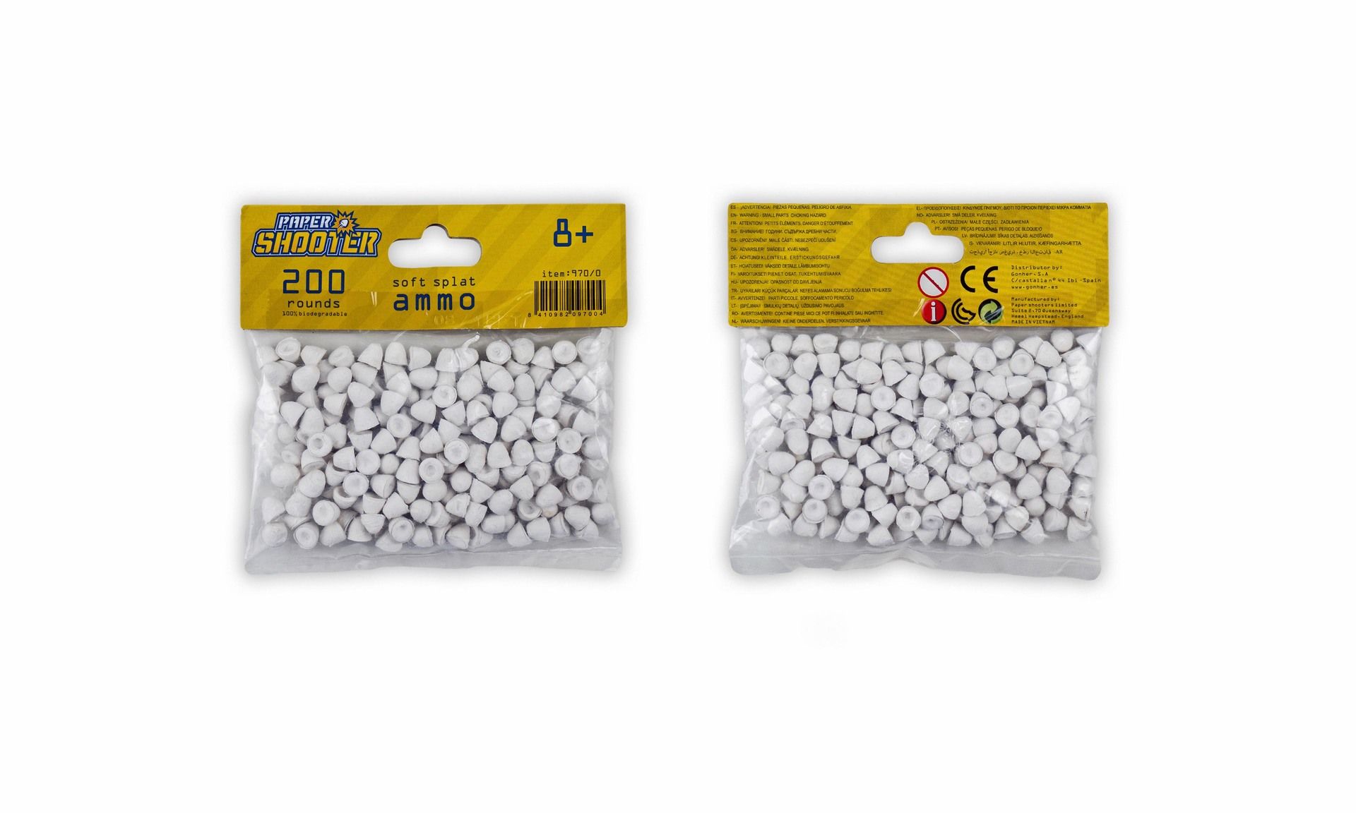 Munition f�r Paper Shooter, 200 Schuss