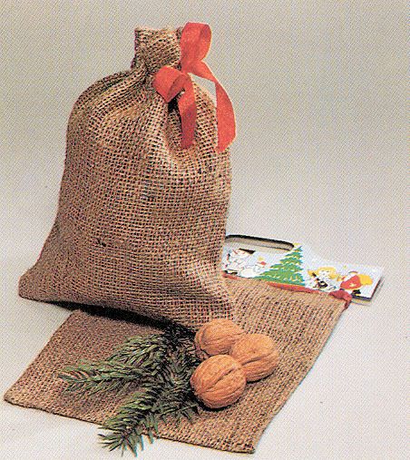 Jutesckchen natur, ca. 17 x 24 cm