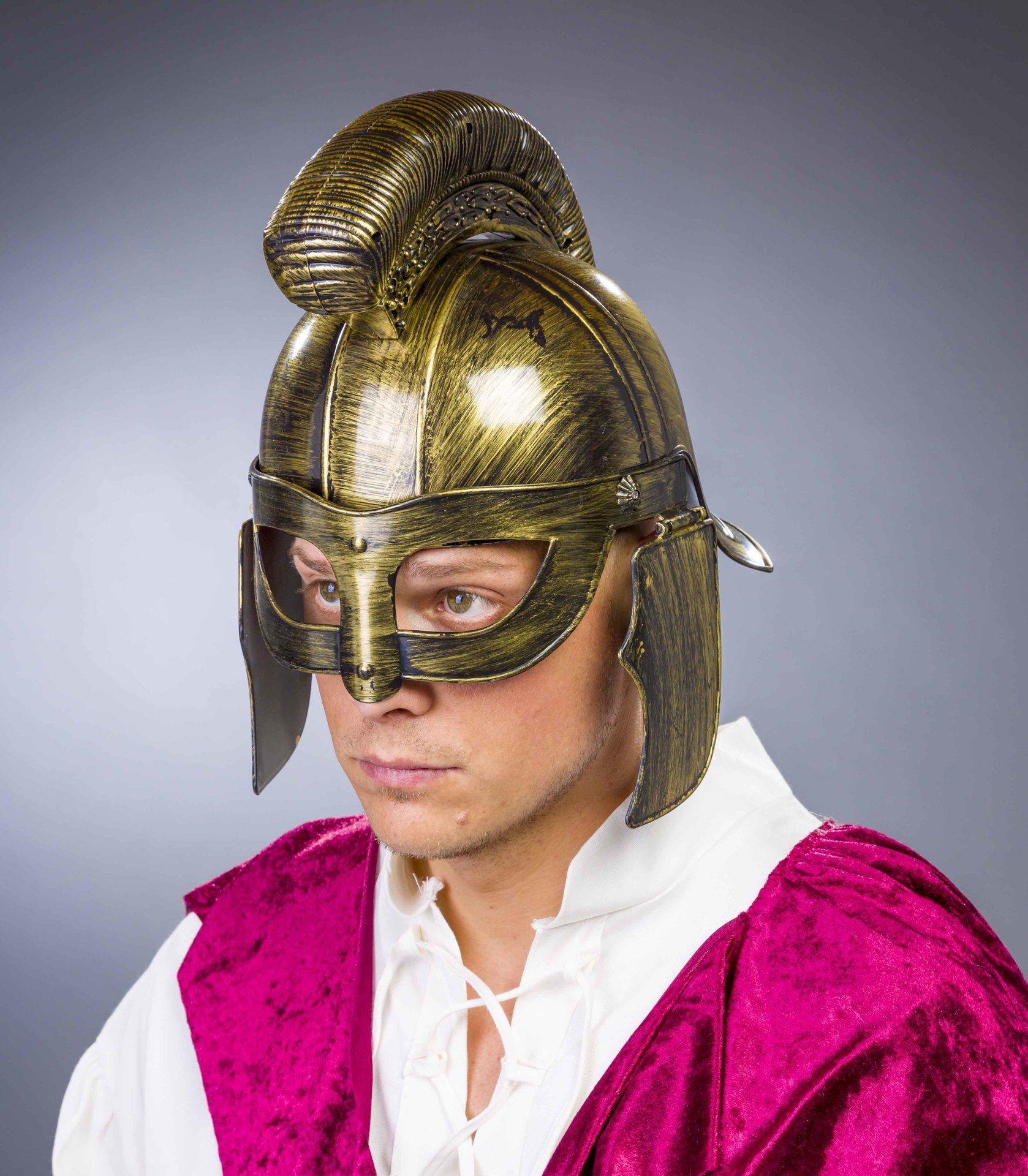 Rmerhelm, Hartplastik, bronzefarben