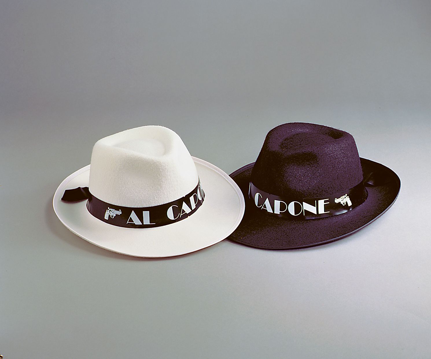 Gangsterhut AL CAPONE, schwarz