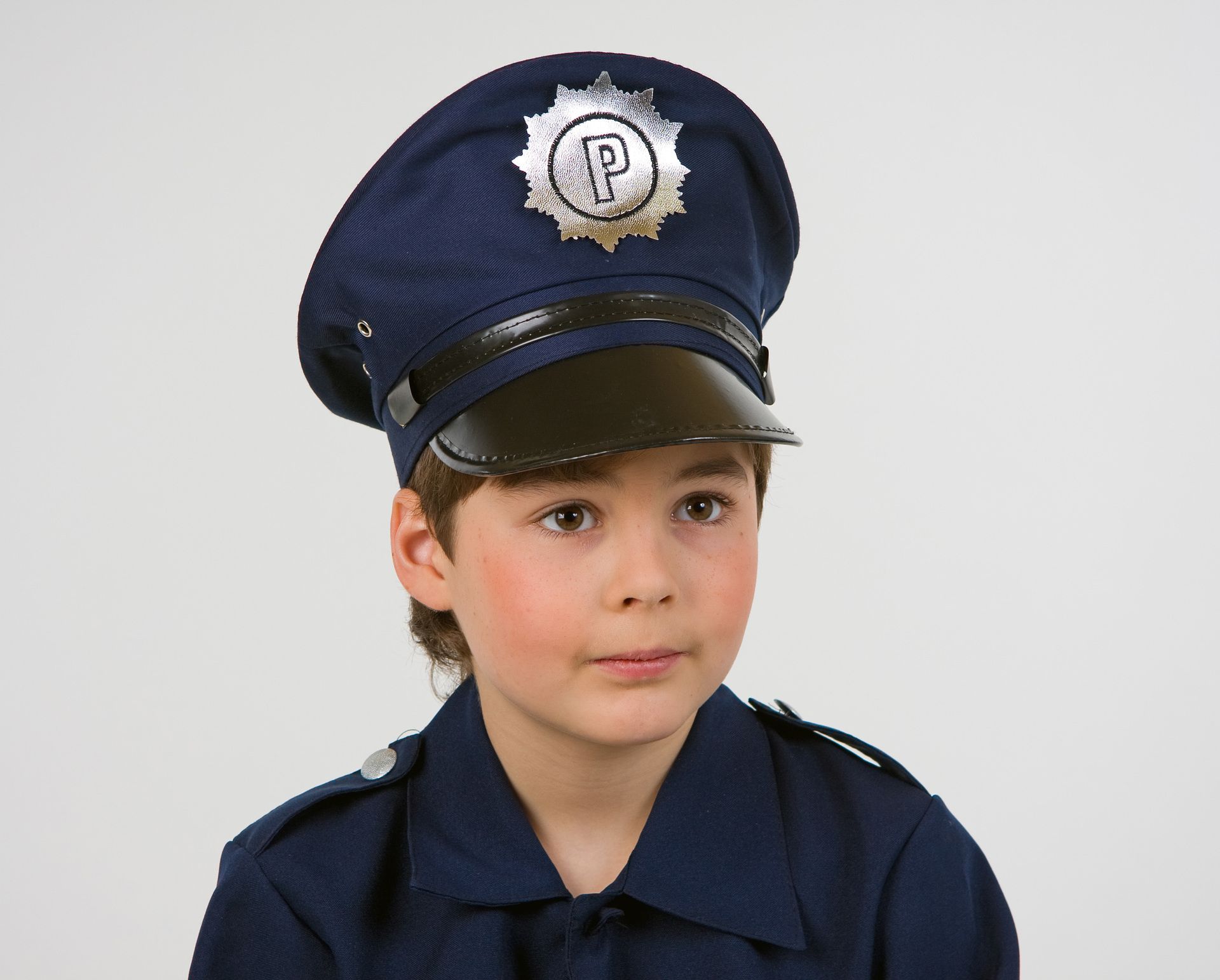 Polizeimtze, blau