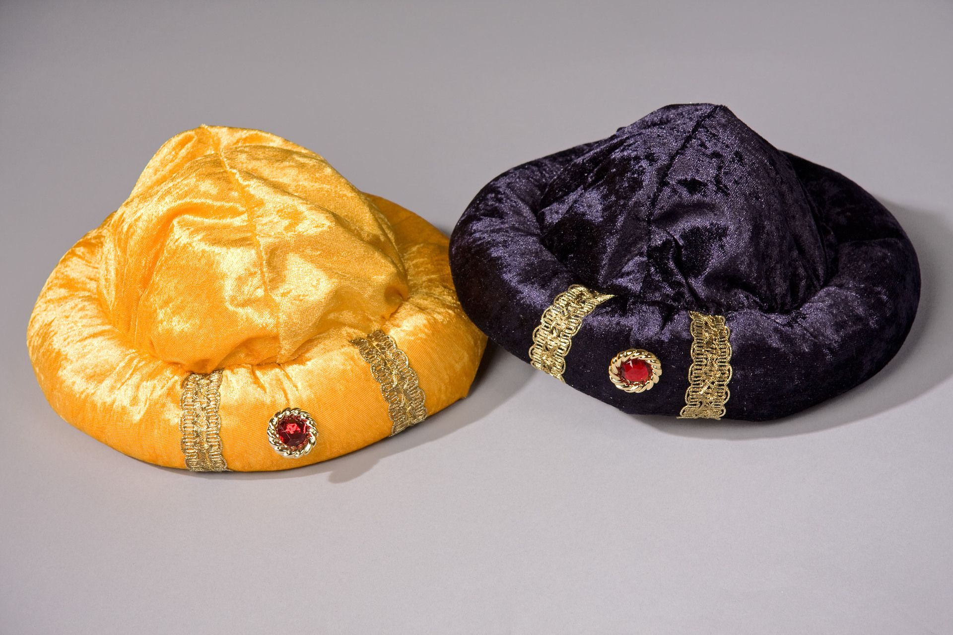 Kinder-Turban blau