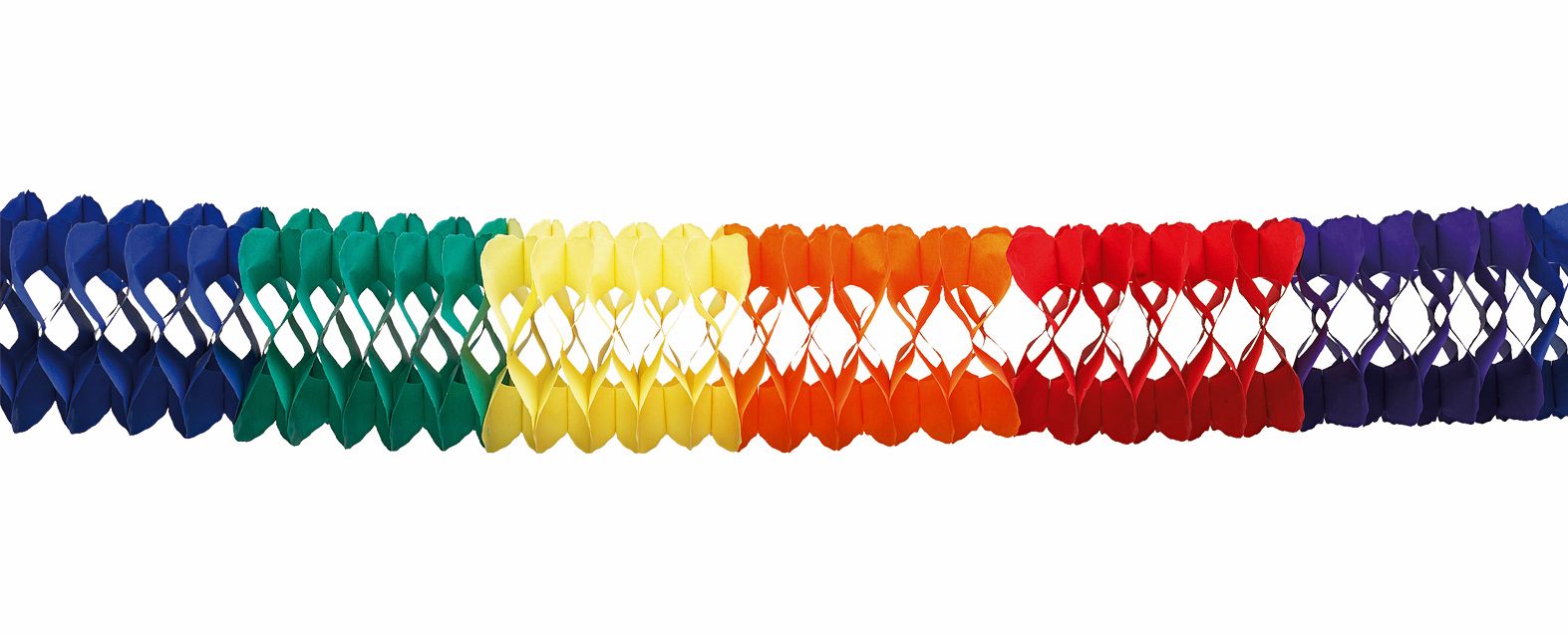10-m-Regenbogengirlande bunt