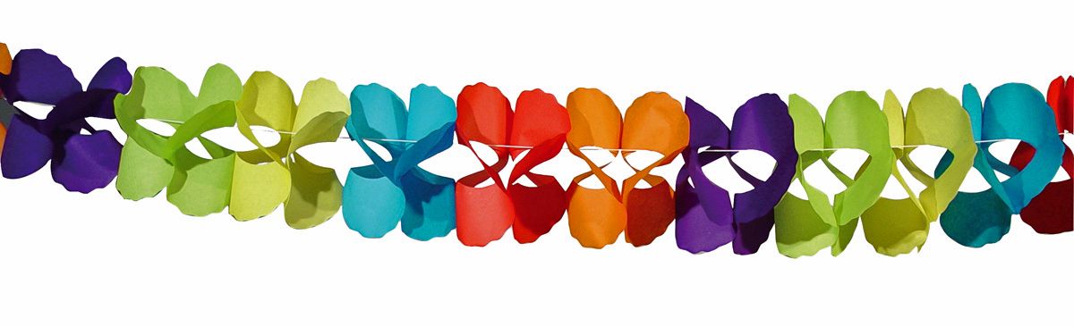 6-m-Girlande "Coral"