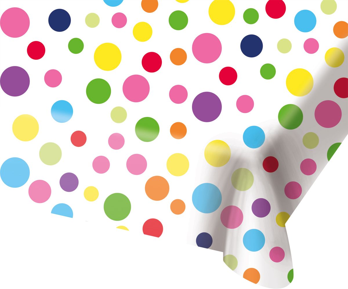 PVC-Tischdecke "Happy Birthday", ca. 130x180 cm