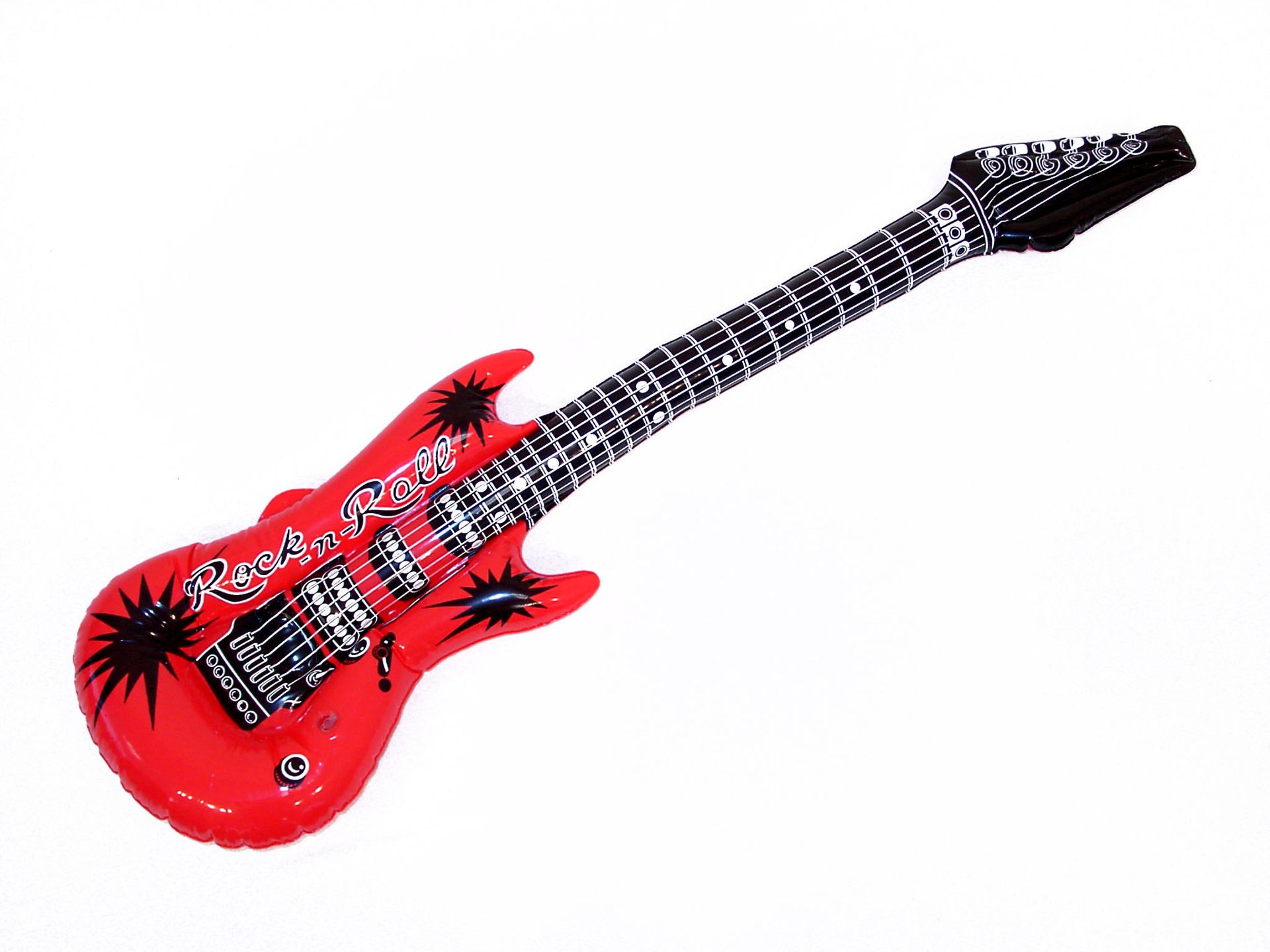 aufblasbare Gitarre, ca.105 cm, sort. Farben