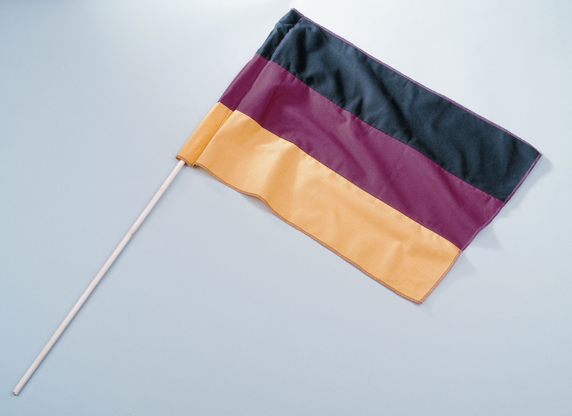 Stockfahne Deutschland, ca.  30 x 45 cm