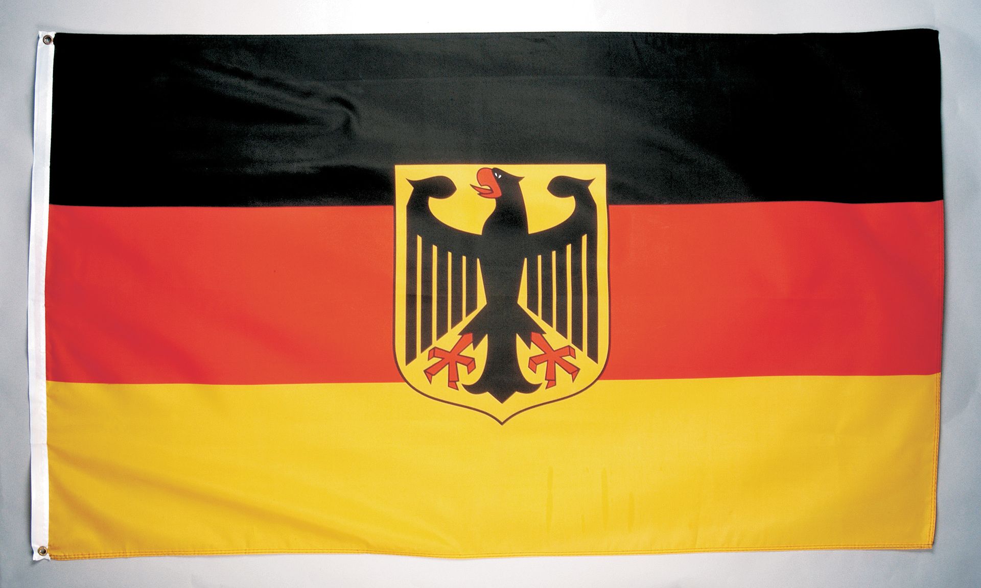 Deutschland-Fahne mit Adler, ca. 90 x 150 cm
