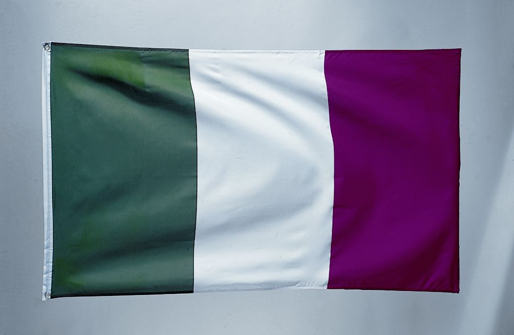 Italien-Fahne, ca. 90 x 150 cm