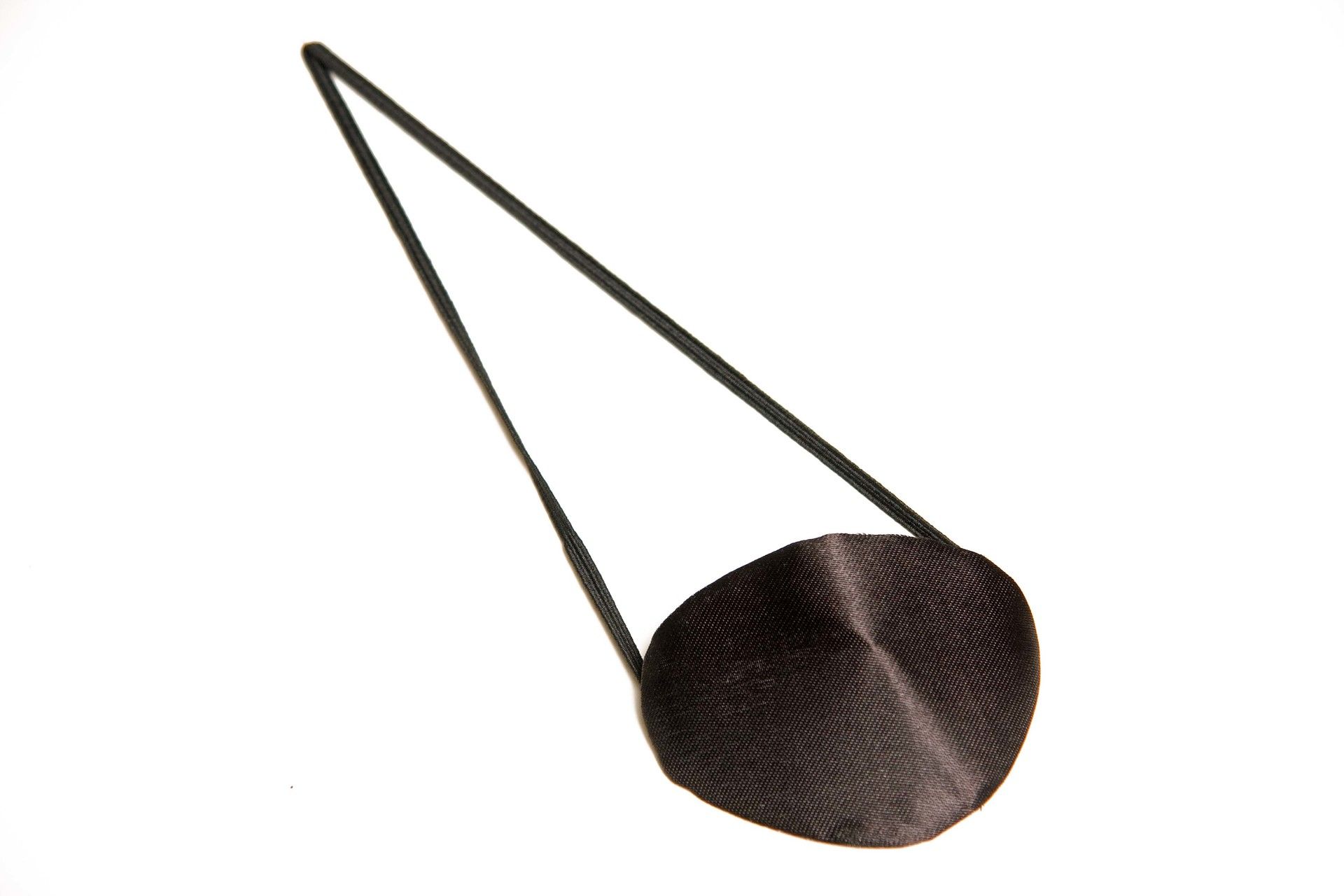 Augenklappe, schwarz, unbedruckt