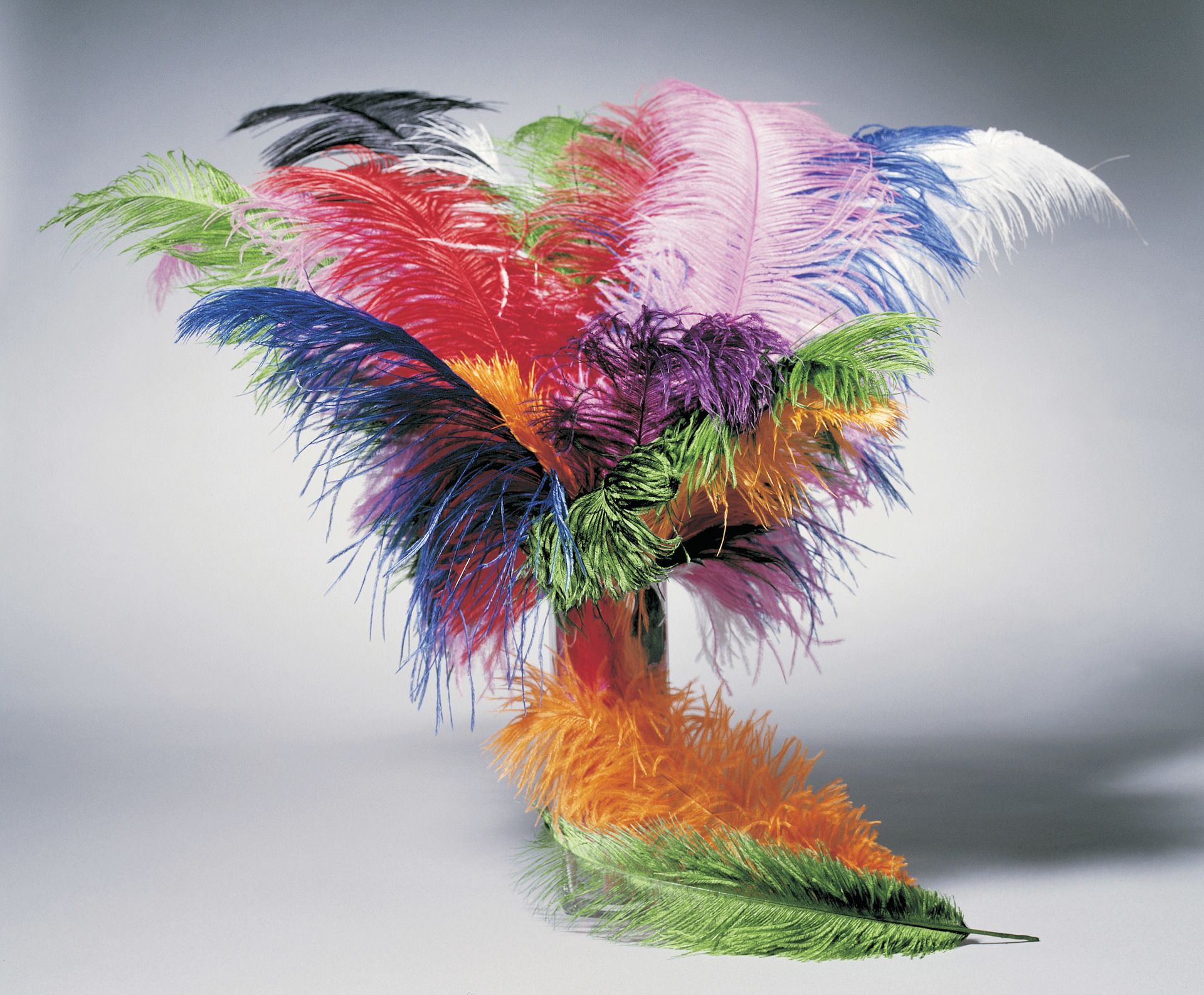 Strauenfeder, ca. 50-60 cm, lila
